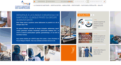 Desktop Screenshot of clinique-martigues.com